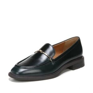 SARTO (US 6) by Franco Sarto Eda Loafer Leather Padded Sturdy Sole English Green